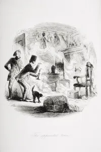 The appointed time, illustration from Bleak House by Charles Dickens (1812-70) The appointed time, illustration from Bleak House by Charles Dickens (1812-70)