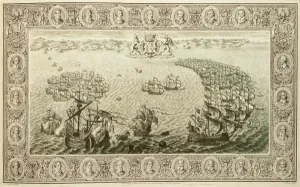 Armada (engraving from a tapestry), 1739 Armada (engraving from a tapestry), 1739