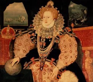 The Armada portrait of Queen Elizabeth I, c.1590 (oil on panel) The Armada portrait of Queen Elizabeth I, c.1590 (oil on panel)