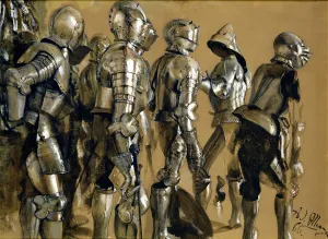 Armour, 1866 (gouache on paper mounted on card) Armour, 1866 (gouache on paper mounted on card)