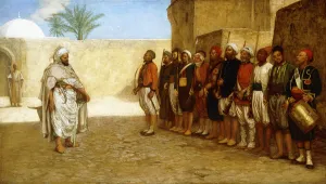 Army Reorganization in Morocco, 1872 (oil on canvas) Army Reorganization in Morocco, 1872 (oil on canvas)