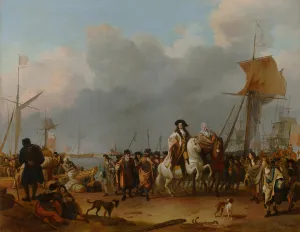 The Arrival of Stadholder-King Willem III in the Oranjepolder on 31 January 1691 The Arrival of Stadholder-King Willem III in the Oranjepolder on 31 January 1691