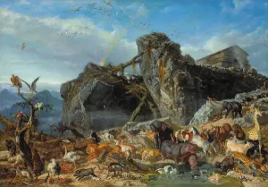 After the Flood: Exit of Animals from the Ark Print, 1867