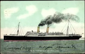 Fine Art Print of S.S. Empress of Ireland