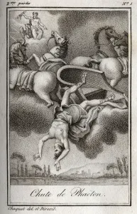 The Fall of Phaeton Engraving Print (1819)