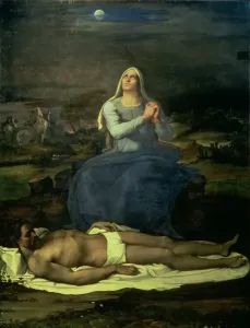 Sebastiano del Piombo's Pieta Print (1516-17)