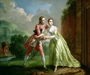 Robert Lovelace Abducting Clarissa Print