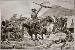 Charge of the Bushmen and New Zealanders Print, 1901