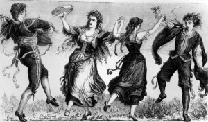 Fine Art Print of The Marriage of Figaro, 1868 (engraving)