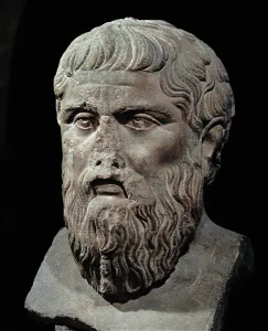 Ancient Greece Sculpture Prints: Plato, philosopher