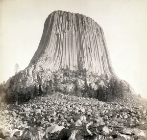 Early American Photography Prints: The Devil's Tower