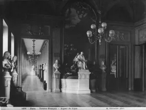 Fine Art Print: Comedie Francaise Foyer, Pre-1902