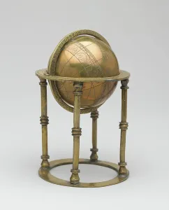 18th Century Persian Copper Alloy Celestial Sphere Print