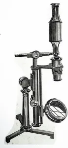 Compound Microscope History Prints: Compound microscope
