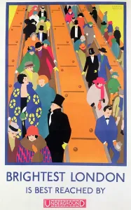 Fine Art Finder Print of Brightest London, 1924