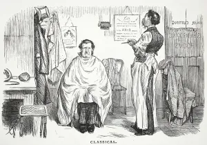 Victorian Satirical Cartoons Prints: Classical (litho)