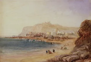 British Landscape Artwork Prints: Dover (w/c on paper)