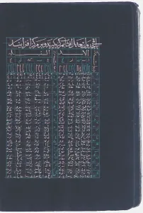 Persian Astronomical Tables Print, 16th century