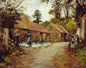 The Wanderers Return Print by Stanhope Alexander Forbes
