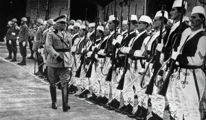 Prints of UIG5307022 Italian General; (add.info.: Italian General. Alfredo Guzzoni (1877 - 1965). had a prominent role in the Italian invasion of Albania and was Commander-in-Chief there in 1940 Albania Prints: Italian General Print