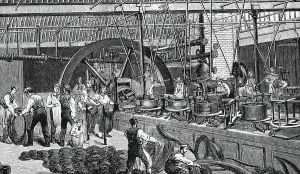 Great Eastern Ship Prints: The making of the steel cables on board the Great Eastern, 1850