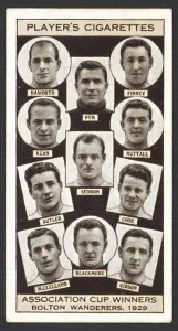 Association Cup Winners, Bolton Wanderers, 1929 (litho) Association Cup Winners, Bolton Wanderers, 1929 (litho)