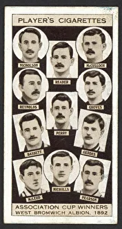 Association Cup Winners, West Bromwich Albion, 1892 (litho) Association Cup Winners, West Bromwich Albion, 1892 (litho)
