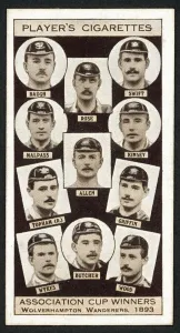 Association Cup Winners, Wolverhampton Wanderers, 1893 (litho) Association Cup Winners, Wolverhampton Wanderers, 1893 (litho)