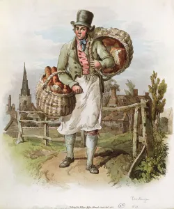 The Baker, illustration from The Costume of Great Britain The Baker, illustration from The Costume of Great Britain