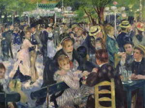 Ball at the Moulin de la Galette, 1876 (oil on canvas) Ball at the Moulin de la Galette, 1876 (oil on canvas)