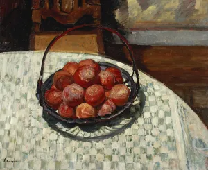 The Basket of Fruit; Le Corbeille de Fruit, (oil on canvas) The Basket of Fruit; Le Corbeille de Fruit, (oil on canvas)
