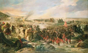 The Battle of Tetouan in 1860, 1870 (oil on canvas) The Battle of Tetouan in 1860, 1870 (oil on canvas)