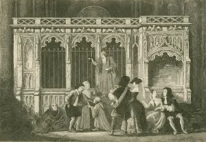 Blaize Purchasing the Infallible Antidotes (engraving) Blaize Purchasing the Infallible Antidotes (engraving)