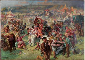 The Blaydon Races - A Study from Life, 1903 (oil on canvas) The Blaydon Races - A Study from Life, 1903 (oil on canvas)