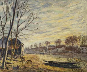 The Boatyard at Matrat; Chantiers a Matrat, 1889 (oil on canvas) The Boatyard at Matrat; Chantiers a Matrat, 1889 (oil on canvas)