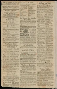 Boston Advertisements for goods subjected to import duties and trade restrictions Boston Advertisements for goods subjected to import duties and trade restrictions