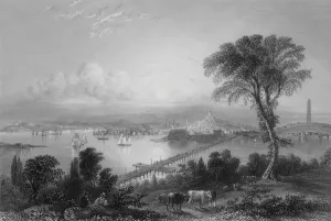 Boston, and Bunker Hill (from the East) (engraving) Boston, and Bunker Hill (from the East) (engraving)