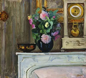 Bouquet of Flowers on the Fireplace, 1920 (oil on canvas) Bouquet of Flowers on the Fireplace, 1920 (oil on canvas)