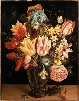 Bouquet of tulips Painting by Jan Bruegel (or Breugel or Brueghel or Breughel Bouquet of tulips Painting by Jan Bruegel (or Breugel or Brueghel or Breughel