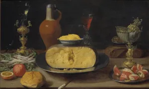 Breakfast Piece with Cheese and Goblet (oil on panel) Breakfast Piece with Cheese and Goblet (oil on panel)