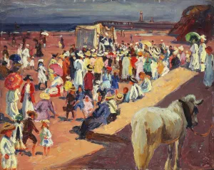 Broadstairs Beach, 1906 (oil on panel) Broadstairs Beach, 1906 (oil on panel)