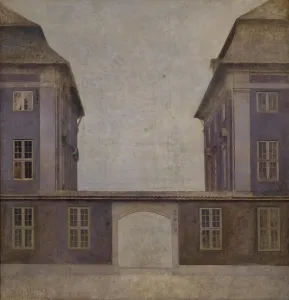 The Buildings of the Asiatic Company, seen from St. Annae Gade, 1902 (oil on canvas) The Buildings of the Asiatic Company, seen from St. Annae Gade, 1902 (oil on canvas)