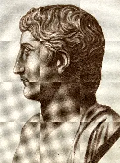 Roman Empire Illustrations Prints: Bust of Germanicus