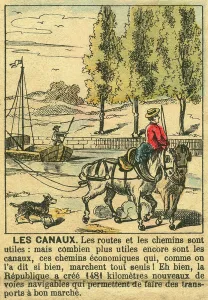 The Canals, illustrating the benefits of the Third Republic on canal construction for The Canals, illustrating the benefits of the Third Republic on canal construction for