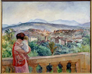 The Canet in spring. Painting by Henri Lebasque (1865 - 1937), 1927. Oil on canvas The Canet in spring. Painting by Henri Lebasque (1865 - 1937), 1927. Oil on canvas