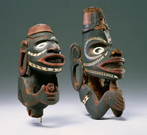 Canoe prow figureheads (nguzu nguzu) possibly from the Solomon Islands (wood) Canoe prow figureheads (nguzu nguzu) possibly from the Solomon Islands (wood)