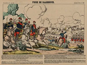 Capture of Saarbrucken by the French, Franco-prussian War Capture of Saarbrucken by the French, Franco-prussian War