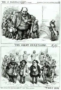 Cartoons featuring William Marcy Boss Tweed, James Ingersoll and George Miller Cartoons featuring William Marcy Boss Tweed, James Ingersoll and George Miller