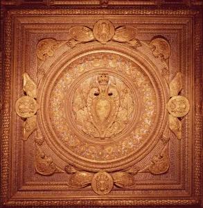 Ceiling from the bedroom of Henri II (1519-59) Ceiling from the bedroom of Henri II (1519-59)