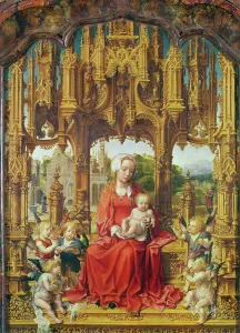Central panel of the Malvagna Triptych, c.1513-15 (oil on panel) Central panel of the Malvagna Triptych, c.1513-15 (oil on panel)